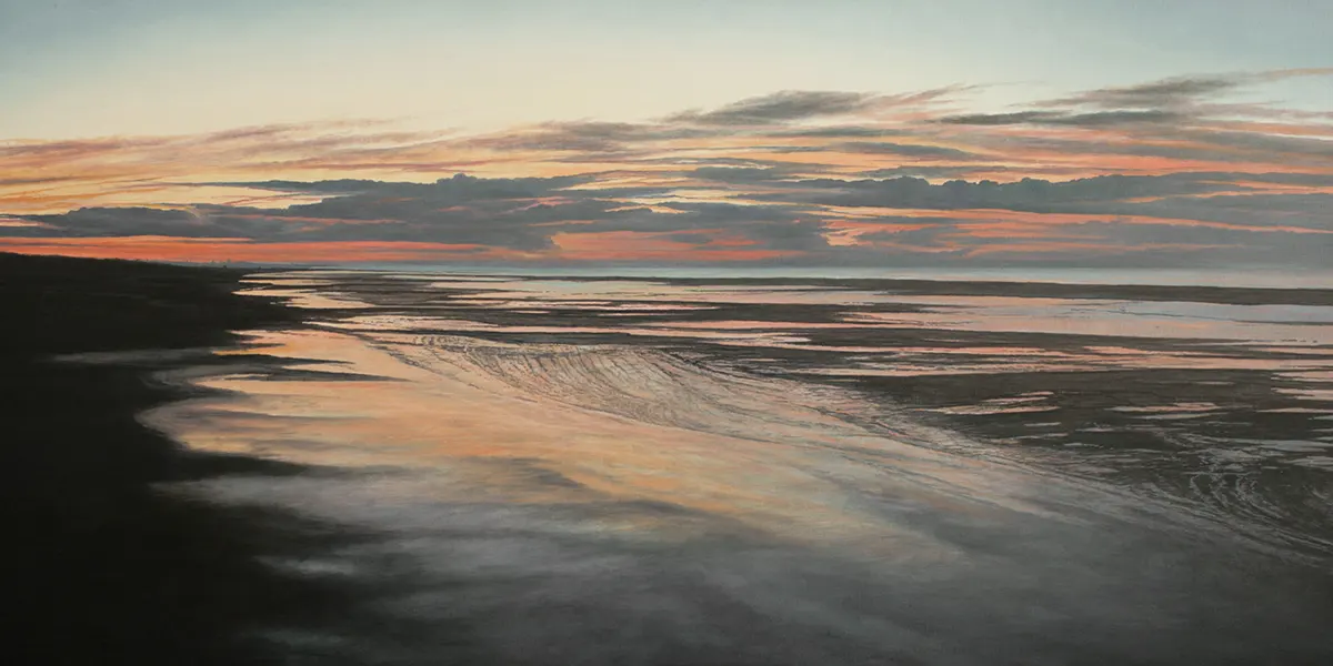 Nordsee bei Ostende - Landschaftsmalerei